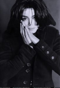 Vogue photoshoot 2006 Michael posing in 2006 for the male version of Vogue magazine.